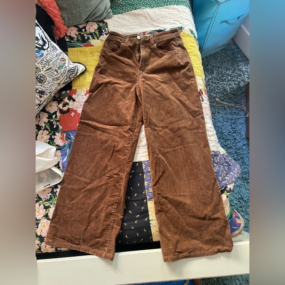 Brown Corduroy Pants